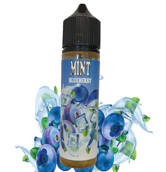 Blueberry mint vape juice 60ml