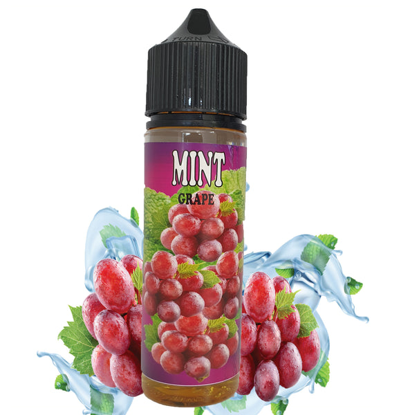Grape mint vape juice 60ml